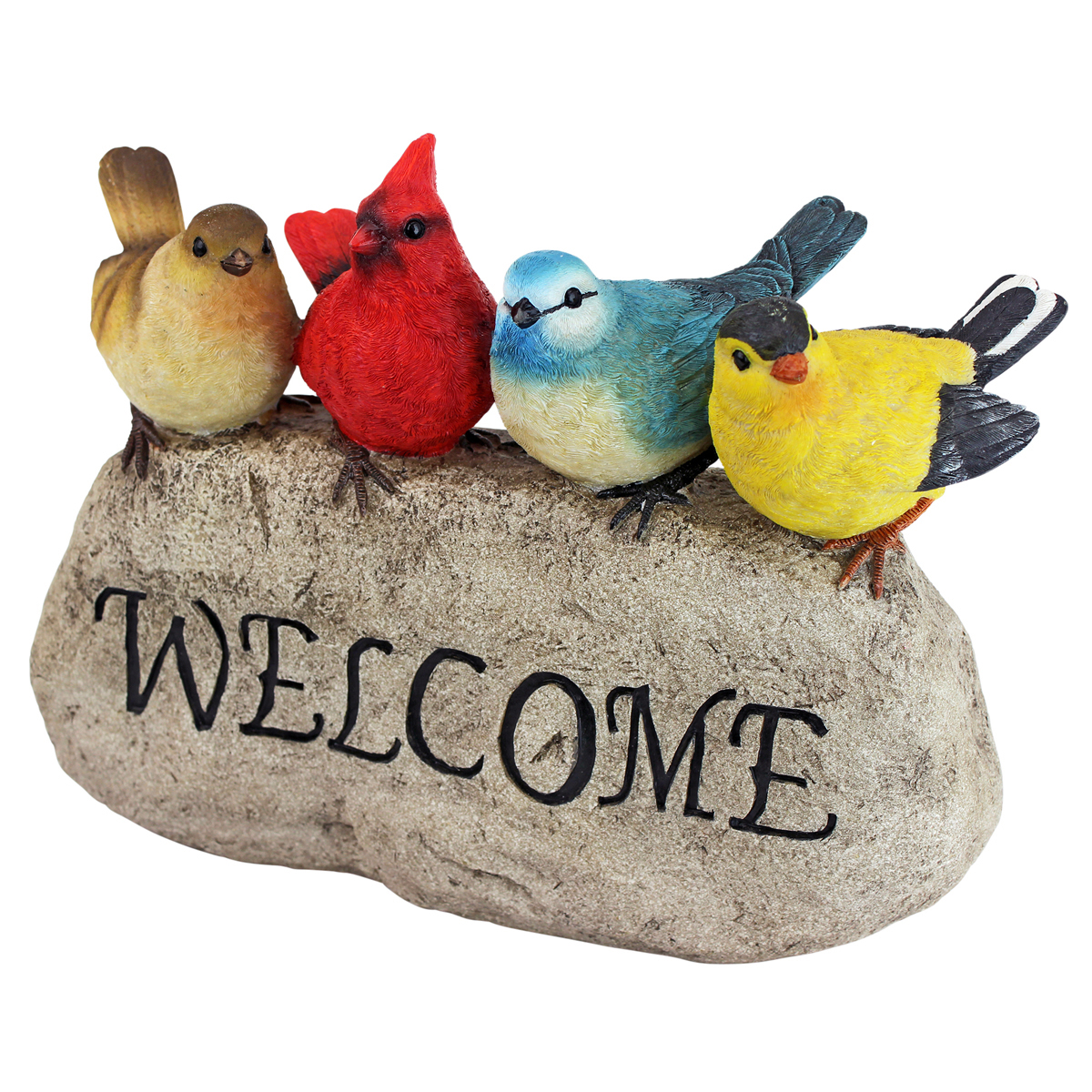 Image Thumbnail for Large Birdy Welcome On Rock